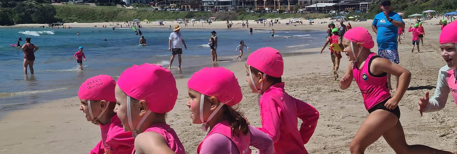 Nippers at Fingal Beach SLSC